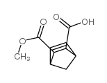 Bicyclo[2.2.1]hept-5-ene-2,3-dicarboxylicacid, 2-methyl ester, (1R,2S,3R,4S)-rel- structure