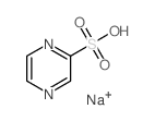 2-Pyrazinesulfonicacid, sodium salt (1:1)结构式