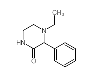4-ethyl-3-phenyl-piperazin-2-one结构式