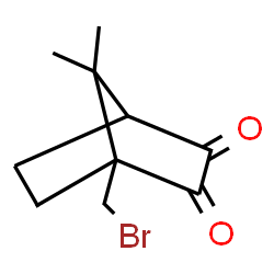 1-Bromomethyl-7,7-dimethyl-bicyclo[2.2.1]heptane-2,3-dione structure
