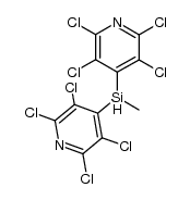 2,3,5,6,2',3',5',6'-octachloro-4,4'-methylsilanediyl-bis-pyridine结构式