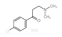 1-(4-chlorophenyl)-3-dimethylamino-propan-1-one Structure
