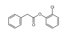 2-chlorophenyl phenylacetate Structure