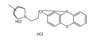 2-chloro-10-[3-(3-methyl-3,8-diazabicyclo[3.2.1]octan-8-yl)propyl]phenothiazine,dihydrochloride Structure