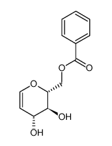 6-O-Benzoyl-D-glucal structure