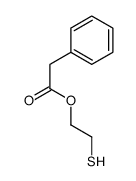 2-sulfanylethyl 2-phenylacetate结构式