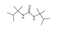 N,N'-Bis-[1,1,2-trimethyl-propyl]-harnstoff结构式