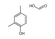 2,4-dimethylphenol,formic acid Structure