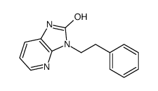 3-(2-phenylethyl)-1H-imidazo[4,5-b]pyridin-2-one Structure