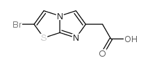 2-(2-BROMOIMIDAZO[2,1-B]THIAZOL-6-YL)ACETIC ACID structure