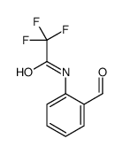 2,2,2-trifluoro-N-(2-formylphenyl)acetamide Structure