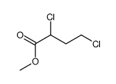 methyl 2,4-dichlorobutanoate结构式