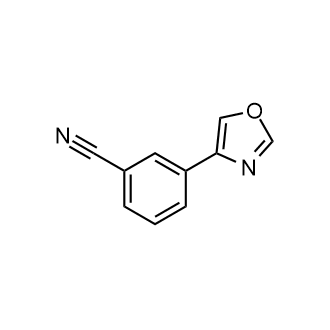 3-(Oxazol-4-yl)benzonitrile Structure