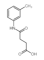 4-(3-methylanilino)-4-oxobutanoic acid Structure
