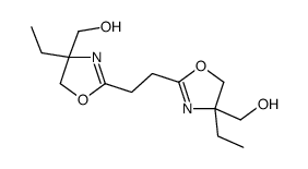 [4-ethyl-2-[2-[4-ethyl-4-(hydroxymethyl)-5H-1,3-oxazol-2-yl]ethyl]-5H-1,3-oxazol-4-yl]methanol Structure