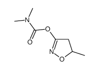(5-methyl-4,5-dihydro-1,2-oxazol-3-yl) N,N-dimethylcarbamate结构式