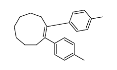 1,2-bis(4-methylphenyl)cyclononene Structure