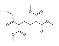 tetramethyl butane-1,1,4,4-tetracarboxylate结构式