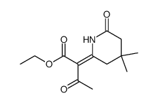 2-(4,4-dimethyl-6-oxo-piperidin-2-ylidene)-3-oxo-butyric acid ethyl ester结构式