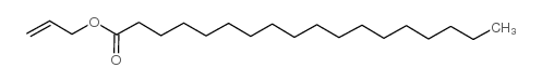 Octadecanoic acid,2-propen-1-yl ester structure