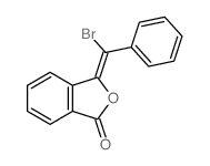 3-(bromo-phenyl-methylidene)isobenzofuran-1-one Structure