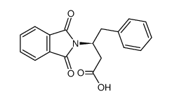 (S)-4-phenyl-3-phthalimidobutanoic acid结构式