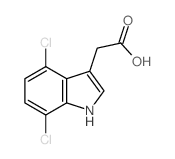 2-(4,7-dichloro-1H-indol-3-yl)acetic acid picture