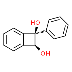 Bicyclo[4.2.0]octa-1,3,5-triene-7,8-diol, 7-phenyl-, (7R,8S)-rel- (9CI) structure