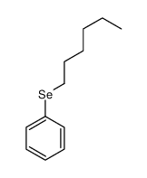 hexylselanylbenzene Structure