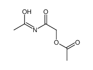 (2-acetamido-2-oxoethyl) acetate结构式