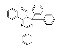 1-nitroso-2,2,4,6-tetraphenyl-1,3,5-triazine结构式