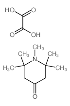 Oxalic acid, 1,2,2,6,6-pentamethylpiperidin-4-one结构式