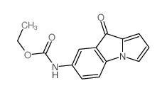 ethyl N-(4-oxopyrrolo[1,2-a]indol-6-yl)carbamate结构式