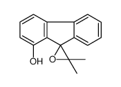 3',3'-dimethylspiro[fluorene-9,2'-oxirane]-1-ol结构式