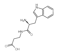 H-TRP-BETA-ALA-OH结构式