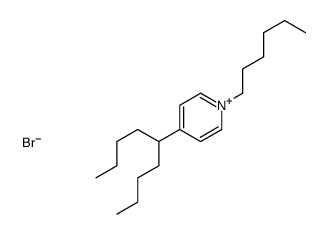 1-hexyl-4-nonan-5-ylpyridin-1-ium,bromide Structure