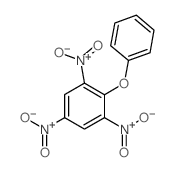 1,3,5-trinitro-2-phenoxy-benzene structure