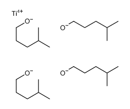 titanium tetrakis(4-methylpentanolate)结构式