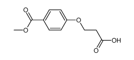 3-(4-(甲氧基羰基)苯氧基)丙酸图片