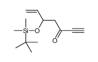 5-[tert-butyl(dimethyl)silyl]oxyhept-6-en-1-yn-3-one Structure