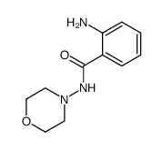 1-(2-aminobenzamido)morpholine Structure