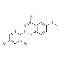 2-(3,5-Dibromo-2-pyridylazo)-5-dimethylaminobenzoic acid picture