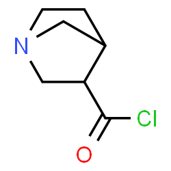 1-Azabicyclo[2.2.1]heptane-3-carbonyl chloride, endo- (9CI)结构式