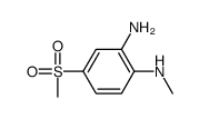 N1-METHYL-4-(METHYLSULFONYL)BENZENE-1,2-DIAMINE picture