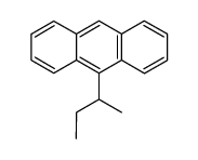 9-(1-methylpropyl)-anthracene Structure