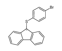 9-((4-bromophenyl)thio)-9H-fluoren-9-ide Structure