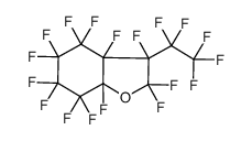 perfluoro(9-ethyl-7-oxabicyclo[4.3.0]nonane)结构式