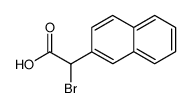 2-bromo-2-(naphthalen-2-yl)acetic acid Structure