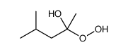 2-hydroperoxy-4-methylpentan-2-ol结构式