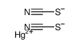 mercury(2+),dithiocyanate Structure
